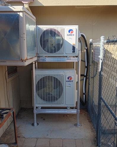 Custom Heat Pump Stands — Pro Stands
