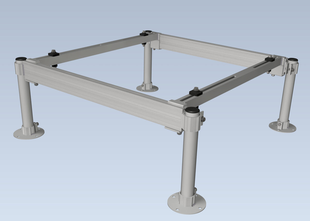 Aluminum Heat Pump Condenser Stand - 12